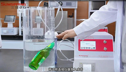 啤酒瓶蓋密封測試圖